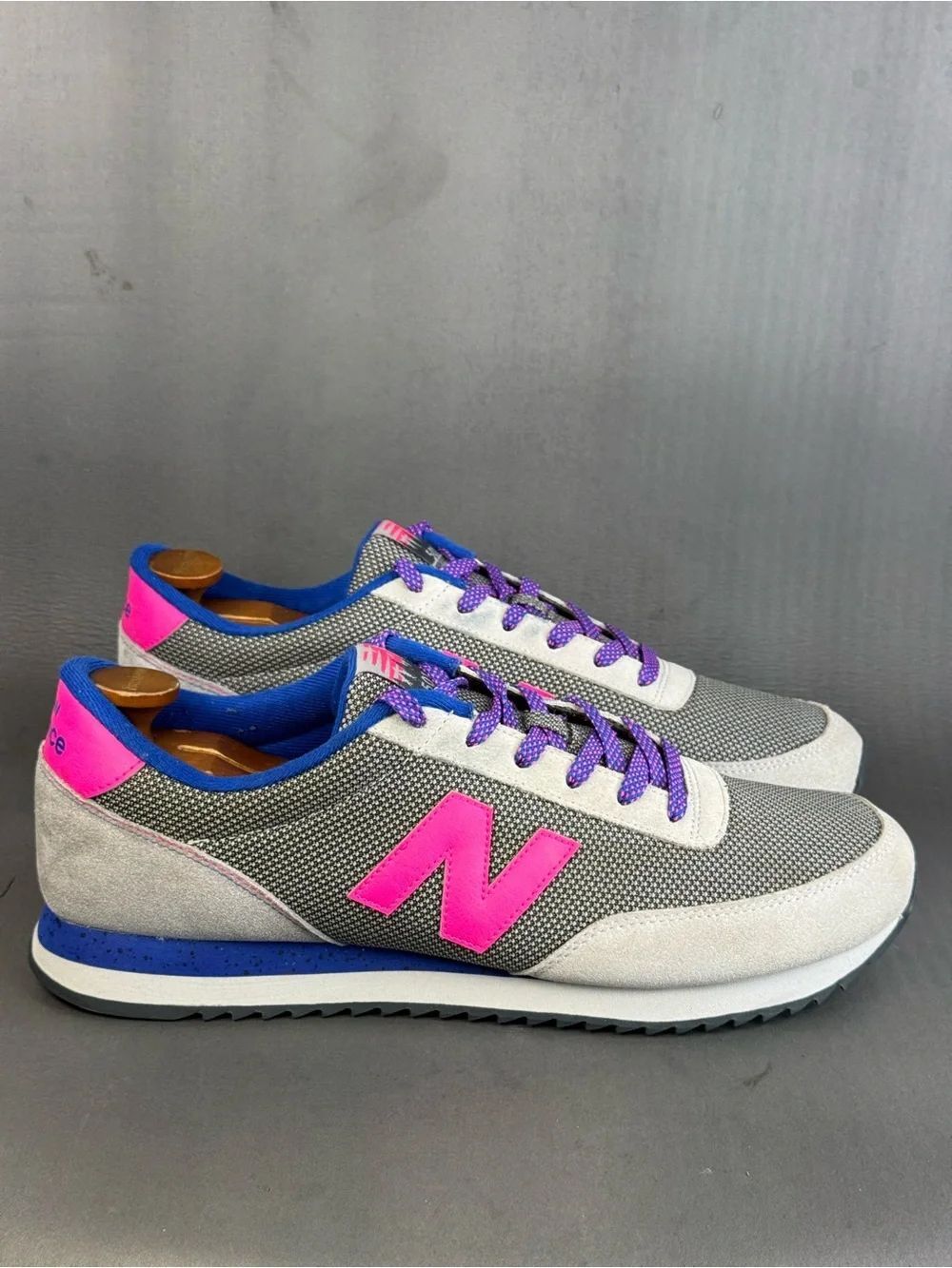 New Balance 501 'Grey Pink' athletic sneaker shoe mens size 13